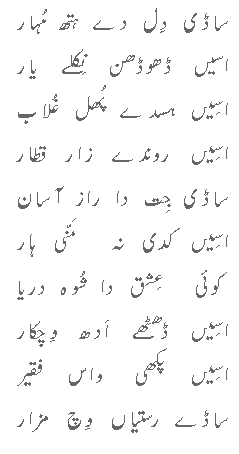 Sadi dil de hath muhaar Farhat Abbas Shah